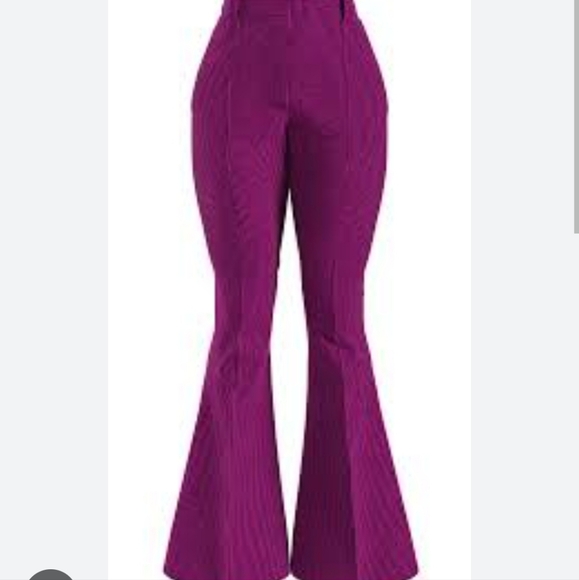 NWT HANIFA Brooke Corduroy Pants In Color CARAMEL (Light Brown) - Picture 1 of 4